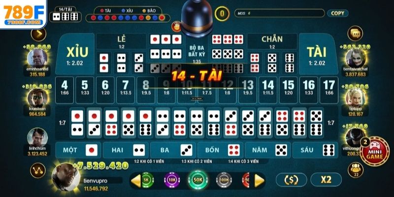 Đặt cược theo cầu đảo 1:1 cho những ván tiếp theo